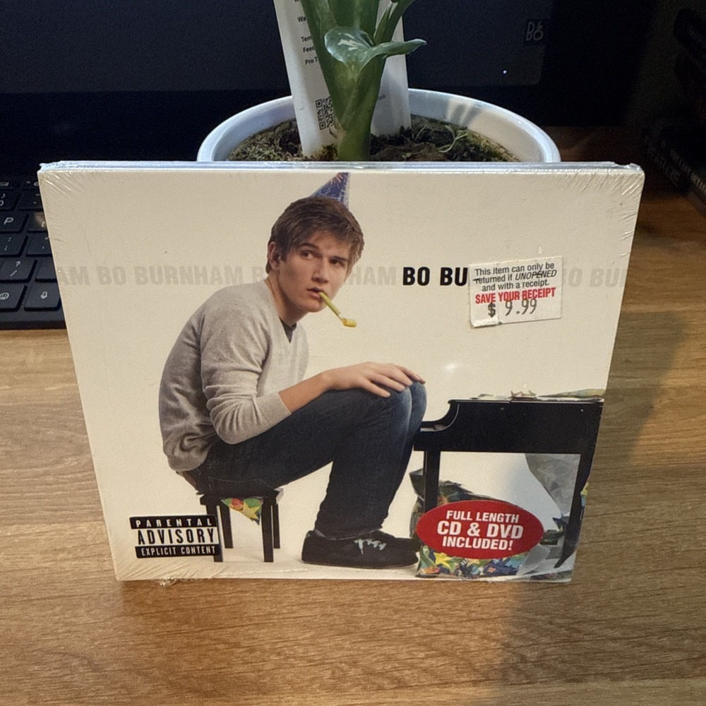RARE Bo Burnham CD DVD Comedy Central Rec Music 2009 Standup Improv NEW SEALED